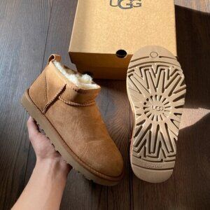 UGG Ultra Mini Chestnut Boots